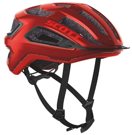 Scott Arx Rennrad Fahrrad Helm rot 2026: Größe: M (55-59cm)