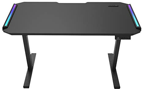 Cougar E-DEIMUS 120 RGB Elektrischer Gaming-Schreibtisch mit USB-Hub – Schwarz