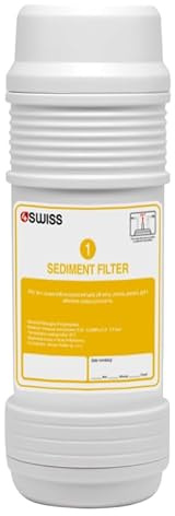 4SWISS Kartuschen für das 4SWISS WFF021 Wasserfiltersystem (Sediment Filter)