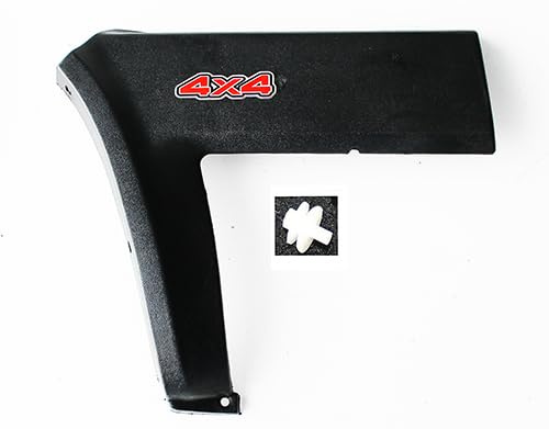 MODANATURA LATERALE PARAFANGO Posteriore Destro con scritta 4x4 + Bottone di Fissaggio Specifica COMPATIBILE con Panda 4x4 modello 141 prodotte dal 1986 al 2003-3552334 - 14113