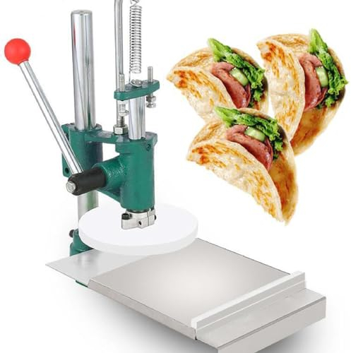 Pizza Doughpress Machine,Pizza Pastry Press Machine, The Arm Angle Is Adjustable,Dough Roller Dough Sheeter Pasta Maker, For Pizza Base Puff Pastry Pie Crust,14cm