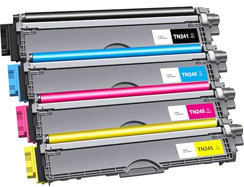ECHALLENGE TN241 TN245 Toner für Brother 241 245 TN241/245 Kompatibel DCP-9022CDW MFC-9332CDW MFC-9142CDN HL-3142CW HL-3140CW HL-3152CDW HL-3172CDW DCP-9017CDW MFC-9130CW 2026er-Chip-Generation