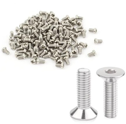 Torx Lot de 20 vis à tête fraisée M6 x 30 mm, en acier inoxydable 304, à six pans creux, pour machines, appareils et meubles