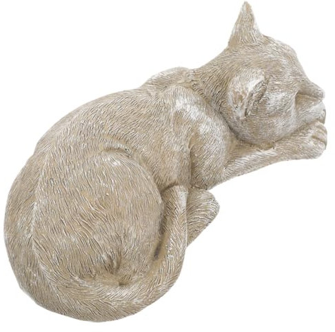 PartyKindom Pierre Commémorative pour Chat Plaque Funéraire Temporaire pour Cimetière Marqueur De Cimetière pour Animaux De Compagnie Statue De Jardin pour Chat Décédé Cadeau Adieu pour