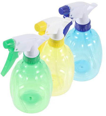 TOYANDONA 3piezas Regadera Pulverizadora De Riego Ajustable Botella Rociadora De Riego Pequeña Para Jardinería Color Candy Incluye
