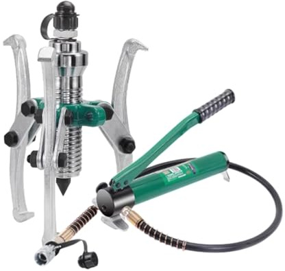 Geteilter Hydraulischer Abzieher mit Handpumpe, Multifunktions-Radabzieher, 5/10/20/30/50 Tonnen Tragfähigkeit, Zwei- oder Dreibackenkonfiguration(5t-cp180)