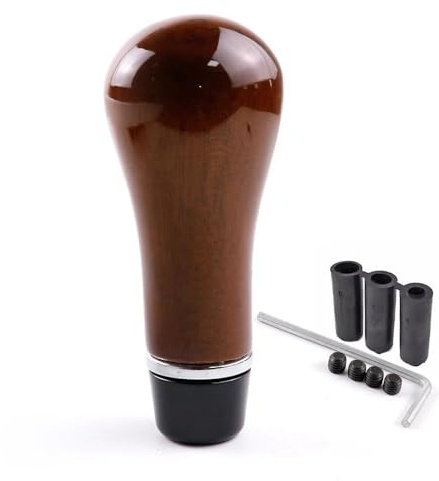 Solide Holz Auto Schaltknauf Universal Holz Stick Shifter Hebel Kopf Auto Ersatz Teile Innenraum-Upgrade