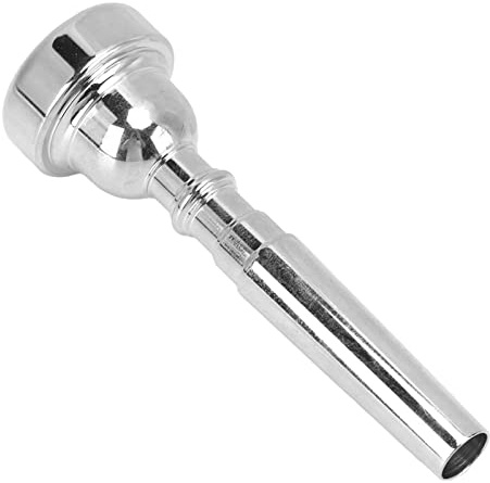 CHICIRIS Trompetenmundstück, Kupfermaterial, 5C-Größe für Anfänger und Profis, Perfekter Ersatz für Blechblasinstrumente (Silver)