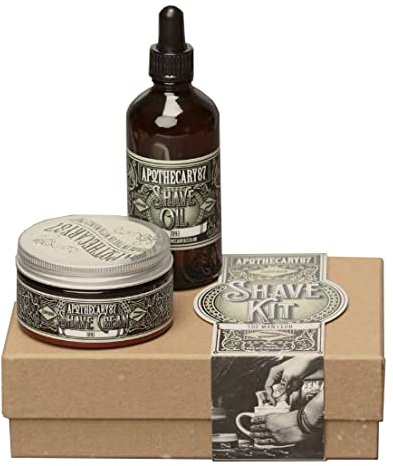 Apothecary87 Pflege Bartpflege Geschenkset 1893 Shave Oil + 1893 Shave Cream 1 Stk.