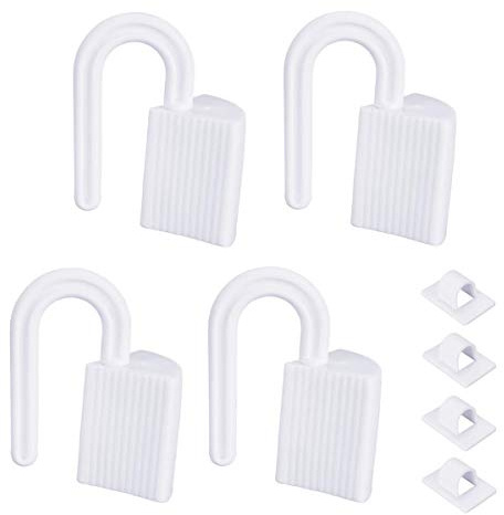 4 Set Cerniera Guardia Bambino Finger Protector Plastica Finger Pizzico Guardia Serrature Della Porta Guardia Sicurezza per Porta Protezione Della Finestra Dito Del Bambino Bambini