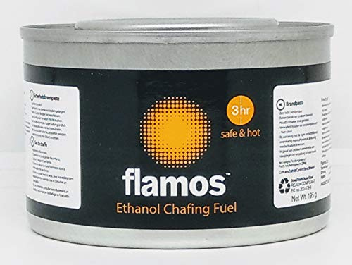 Flamos Etanolo Chafing Fuel 3 ore Sicuro & Hot