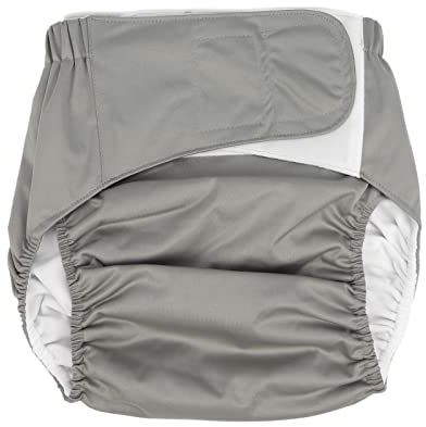 Stoffwindel für Erwachsene,Stoffwindeln für Teenager mit Klettverschlüssen,Waschbare Atmungsaktive Wiederverwendbare Windeln für ältere Inkontinenz,über Nacht Auslaufsicher,Einstellbare Größe
