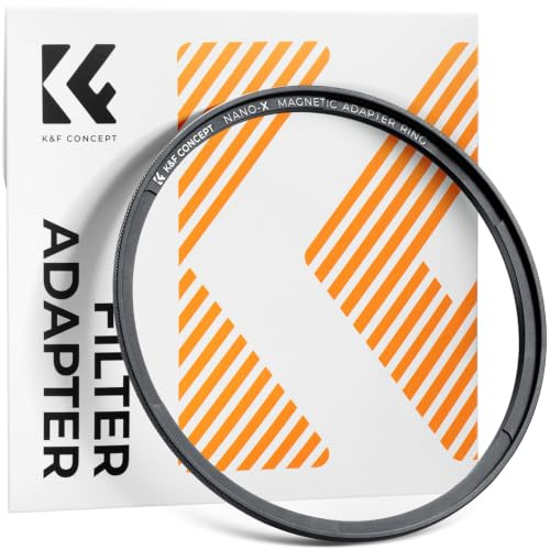 K&F CONCEPT A1 55mm Magnetic Filter Adapter Ring | Magnetische, Nur Kompatibel mit K&F CONCEPT V1 Magnetic,FP702