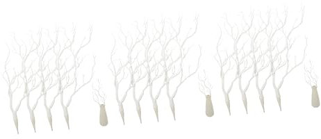 Didiseaon 12pezzi Rami Finti Rami Secchi Per Vasi e Decorazioni Fai Te Per Halloween e Natale Manutenzione