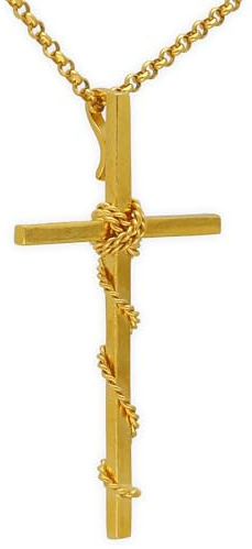 Collier de croix en 925 argent sterling fait à la main pour hommes Collier de croix punk rock pour hommes inhabituel Cadeau pour lui Cadeau de petit ami Cadeau de vacances de Noël