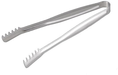 HOLIDYOYO 4piezas Clip De Comida Acero Inoxidable Pinzas Para Servir Alimentos Prácticas Pinzas Para Cubitos De Hielo y Pan Para Uso El Hogar Barra