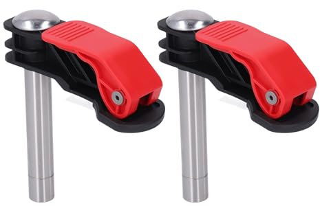Morsetto per Foro per Cani Morsetto per Cani Banco a Sgancio Rapido 20 Mm Impugnatura Salda Morsetto per Tenere Premuto per la Lavorazione del Legno