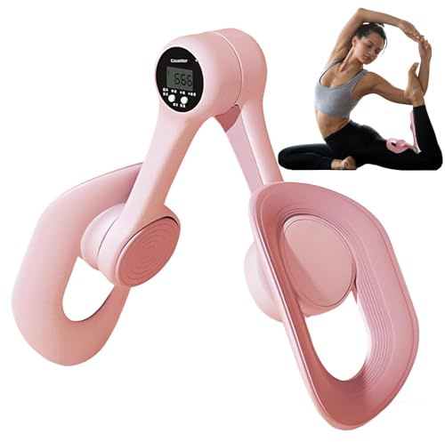 Allenatore Di Pavimento Pelvico, Allenatore Muscolare Del Pavimento Pelvico,Donna Allenatore Muscolare Anca | Attrezzatura Della Coscia Interna con Conteggio Intelligente per L'allenamento Della Gamba