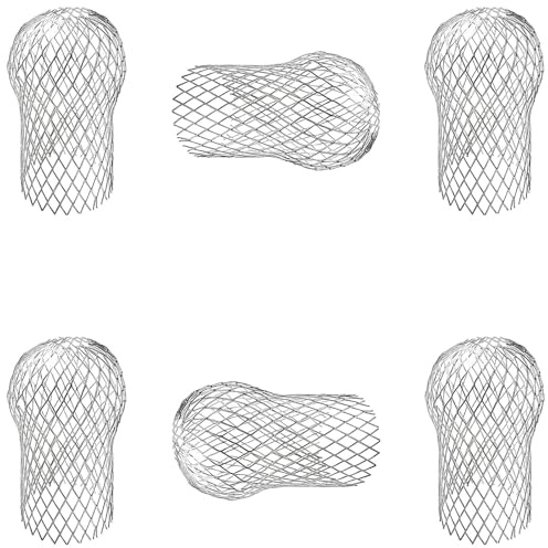 Tappi per grondaie resistenti ed elastici, con design non intasato, copertura a rete per tubi dell'acqua piovana e protezione dalle foglie, non intasano gli scarichi