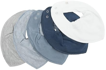 Pippi Babywear Halstücher 5er Pack Bibs Dreieckstücher Lätzchen