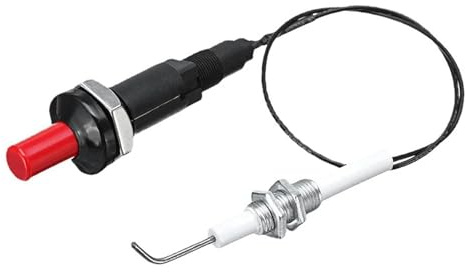 Ioensy Kit Accenditore Piezoelettrico a Pulsante Universale per Barbecue a Gas, da Esterno