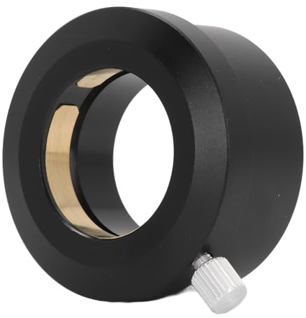 POENVFPO Adaptateur D'oculaire de Télescope de 2 Pouces à 1.25 Pouces, Adaptateur de Lentille de Barlow à Vis Moletée en Métal pour Accessoires de Télescope