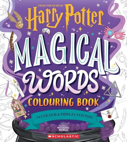 Magical Words Colouring Book (Harry Potter)