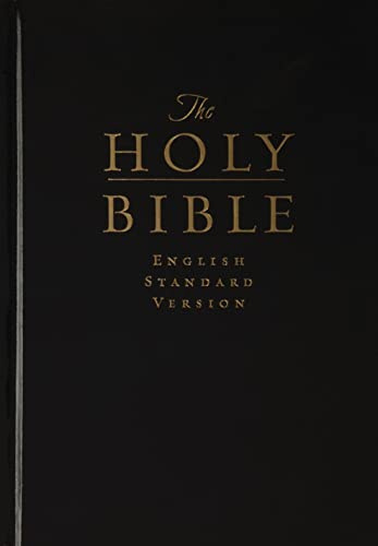 ESV Large Print Holy Bible (Black)