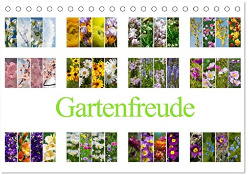Gartenfreude (Tischkalender 2026 DIN A5 quer), CALVENDO Monatskalender: Des Gärtners Freude ist wenn alles blüht. (CALVENDO Natur)