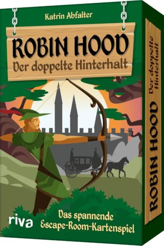Robin Hood – Der doppelte Hinterhalt: Das spannende Escape-Room-Kartenspiel | Das perfekte Geschenk für alle Rätsel-Fans. Im handlichen Format – ideal für unterwegs. Ab 12 Jahren