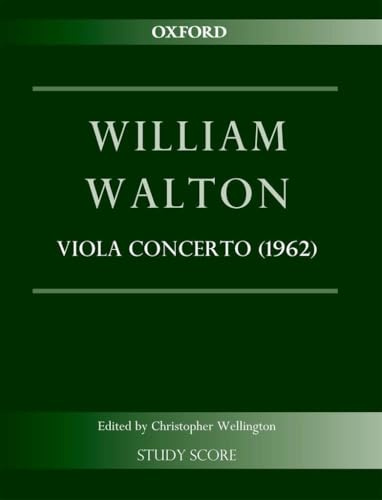 Concerto for Viola and Orchestra (1962): Study score