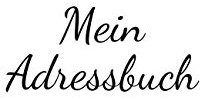 Mein Adressbuch: In Weiss Für Namen, Adresse, Geburtstagskalender, Email, Telefon, Notizen