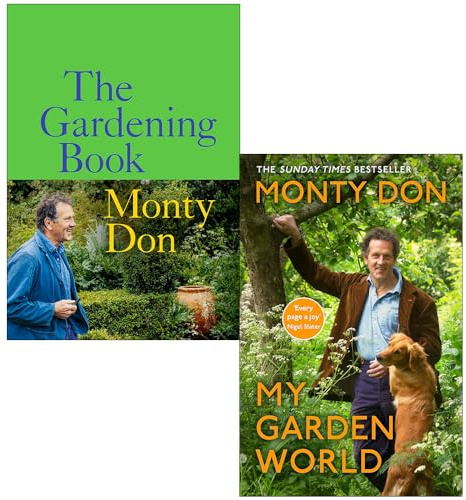 Monty Don Collection 2 Books Set (The Gardening Book & My Garden World)