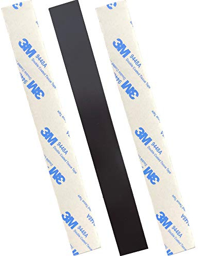 HOME DEPUTY Magnetic Strips for Motion Sensor Lights - 3 Pack - Replacement Magnetic Strips with Adhesive Backing for LED Under Cabinet Lights