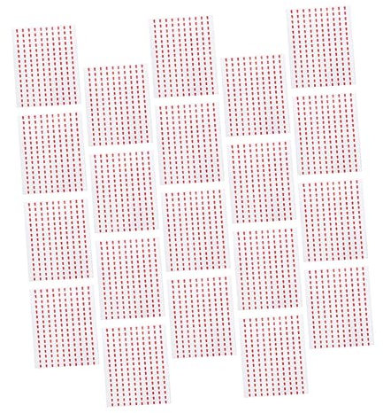 EXCEART 60 Blatt Etikett Nacharbeiten Hinweisaufkleber Richtungsaufkleber Schwarze Etiketten Diese Seite Nach Oben Etiketten Selbstklebende Codieretiketten Papier Etikettenaufkleber Pfeil