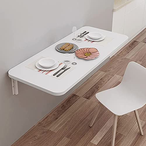 Wandmontierter Tisch, Frühstücksbartisch, Computerarbeitsplätze, Klapptische zur Wandmontage, herunterklappbarer Wandtisch, Küchentisch mit ausklappbarem Ausziehsofa, Esstisch, Arbeitstisch, kleiner,