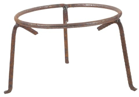 Toddmomy Estufa De Trípode Multifunción Soporte para Ollas De Agarradera para Camping Rejilla para Wok De Exterior para Barbacoas Al Aire