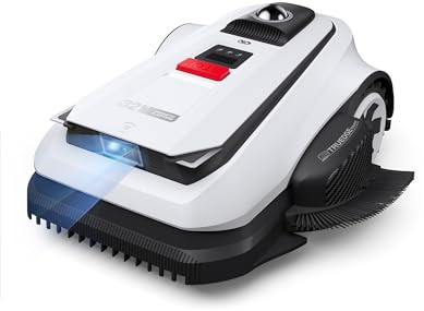 ECOVACS Goat A1600 LiDAR PRO Robot Tosaerba senza Cavo Perimetrale, per Aree Fino a 1600 M², Navigazione Dual-LiDAR a 360°, Mappatura Automatica, Evitamento degli Ostacoli tramite Tecnologia IA 3D