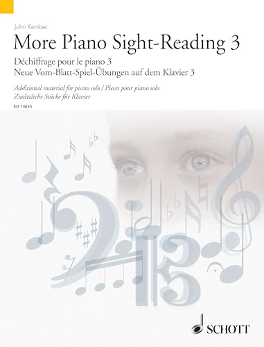 More piano sight-reading 3 vol. 3: Additional Material for Piano Solo