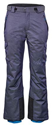 Killtec herr Combloux Mn Pnts funktionsbyxor med kantskydd och snöflinga Denim X-L