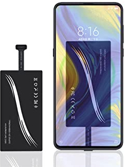 Typ C Qi-Ladeempfänger, Typ C USB-C Qi-Modul für drahtlosen Ladeempfänger für Smartphones mit Typ C-Schnittstelle, schnelles kabelloses Laden