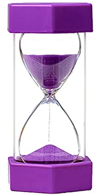 sanduhren Set für Kinder 1,3,5,10,15,30,45,60,min,Sanduhr deko - 8 Farben Mode Bunte