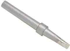 CFH Punta de soldadura LS 218 – 3,2 mm, punta de cincel de repuesto para estación de soldadura LD 48, ideal para juntas de soldadura anchas y materiales de buena conducción del calor