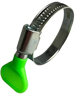 W1 - Morsetto per tubo flessibile con vite a pollice, 25-40 mm (9 mm BW) x1