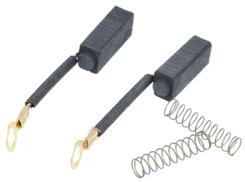 vhbw 2x Kohlebürste 6 x 8 x 20 mm kompatibel mit Simson AWO Touren | AWO Sport Motorrad, Lichtmaschine + Feder