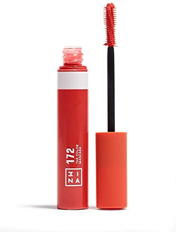 3INA MAKEUP – Color Mascara 850 – blå mascara med keratin – omfattning och definition – färgglada mascara för känsliga ögon och långvariga – högpigmenterad – vegansk – krispfri