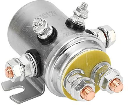 Uadme Relais de Treuil 300A, Relais de Démarreur Industriel Étanche,Télécommande Électrique Treuil Relais,Contrôleur de Treuil,Accessoires de Treuil de Remorquage pour Véhicule Tout-Terrain ATV DC 12V