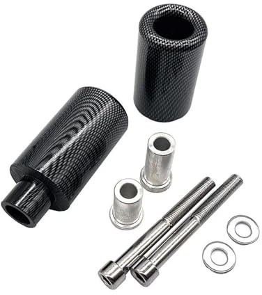 DZSJHGFDD Motorräder Sturzpads Für Suzuki Für GSXR Für GSX-R 1000 2003 2004 Für GSXR1000 Für GSX-R1000 Motorrad Rahmen Sliders Crash Fallen Schutz Motorrad Motor Crash Sliders (Color : Kohlenstoff)