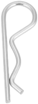 10 Stück Kupplungsstifte, Splinte, R Clips, Große Edelstahl Federhaltedraht Haar Hardware Befestigungs Sortiment Set, Clips, Verzinktes Haarnadel Set für den Einsatz auf (3,5 *