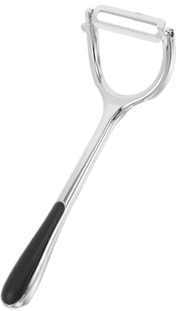 SHOWERORO Cuchillo Pelador De Doble Filo Para Pelador De Verduras Multifunción De Aleación De Zinc Hogar Mango Ergonómico Antideslizante Para Pelar Manzanas y Patatas